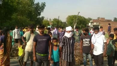 Photo of युवक की मौत से खफा परिजनों ने किया रोड जाम जगदीशपुर अमेठी