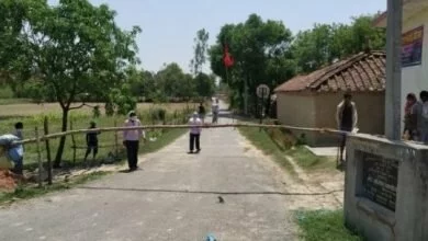 Photo of चांदा: कोरोना पॉजिटिव केस मिलने के बाद राजाउमरी गांव सील